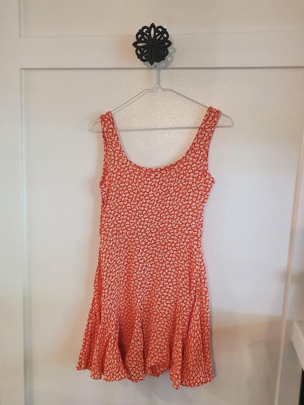 Dôen Porto Dress in Orange Hillside Bloom - Picture 3 of 5